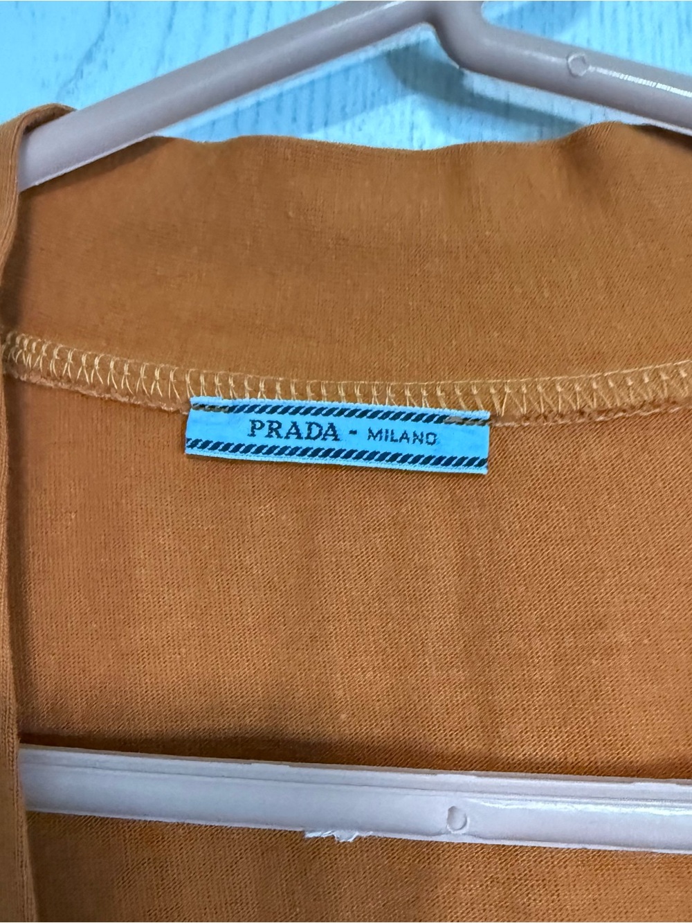 Vintage Prada Orange Cardigan size S - Picture 4 of 10